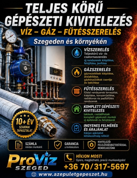 Viz-,Gáz-,Fűtésszerelés